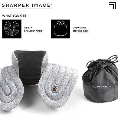 Sharper Image Heated Neck and Shoulder Aromatherapy Wrap