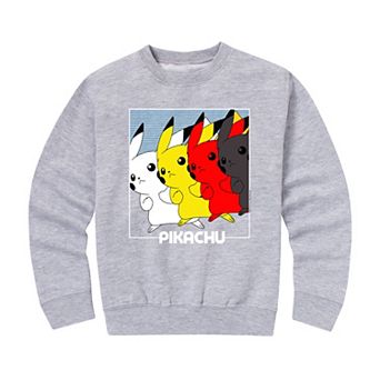 Boys 8-20 Pokemon Pikachu Tracers Crew Fleece Sweatshirt