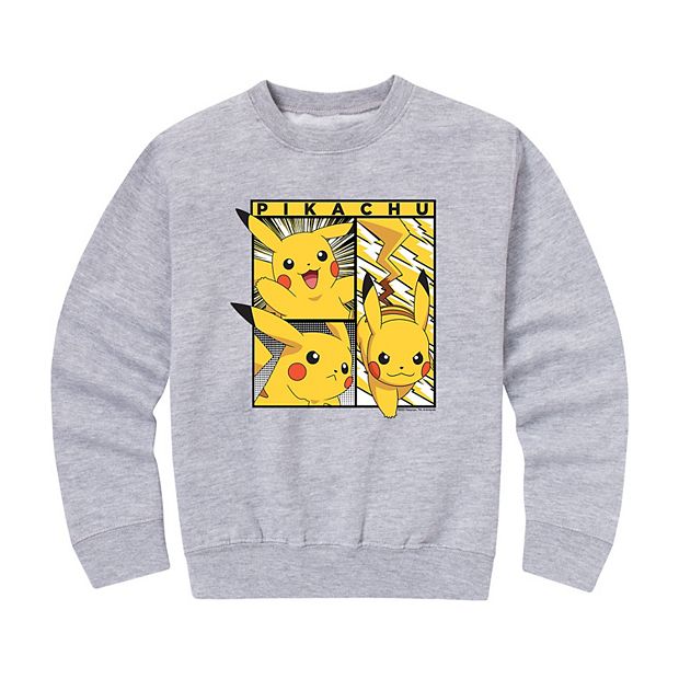 Levis × Pokemon Pikachu Crewneck Sweater Sweatshirt KIDS XL Extra Large