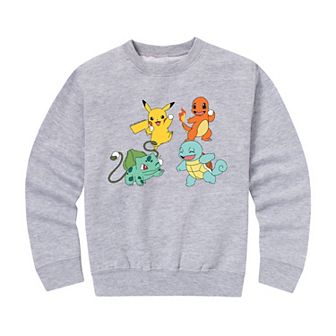 Boys 8-20 Pokemon Snow Fun Crew Fleece Sweatshirt