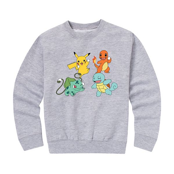 Boys 2025 pokemon sweatshirt