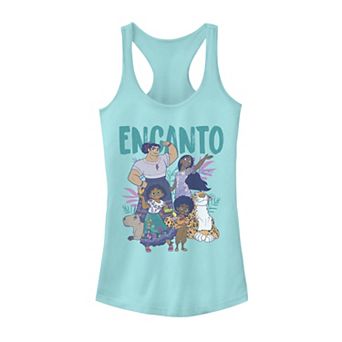 Disney's Encanto Together Group Shot Juniors' Racerback Tank Top