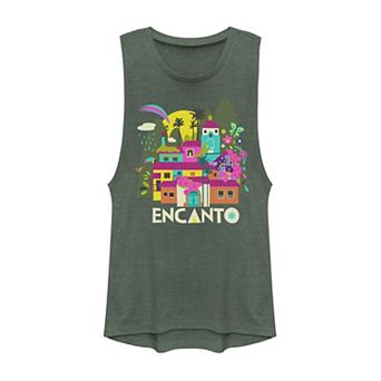 Disney's Encanto Gold Color Pop Muscle Tank Top