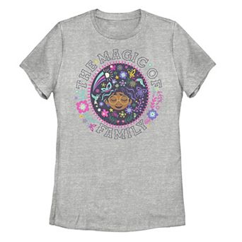 Disney's Encanto Magic Of Family Juniors' Floral Graphic Tee