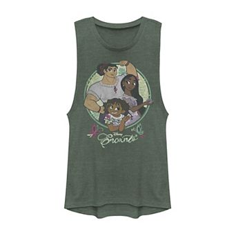 Disney's Encanto Sisters Group Shot Muscle Tank Top