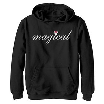 Disney's Mickey & Friends Boys 8-20 Minnie Magical Text Graphic Hoodie