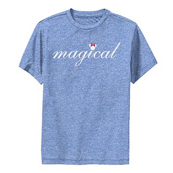 Disney's Mickey & Friends Boys 8-20 Minnie Magical Text Graphic Tee