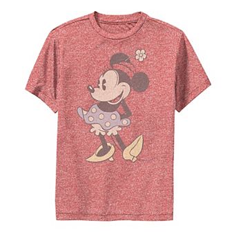 Disney's Mickey & Friends Boys 8-20 Minnie Mouse Portrait Fade Vintage Graphic Tee