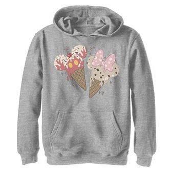 Disney's Mickey & Friends Boys 8-20 Mickey & Minnie Ice Cream Cones Graphic Hoodie