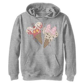 Disney's Mickey & Friends Boys 8-20 Mickey & Minnie Ice Cream Cones Graphic Hoodie