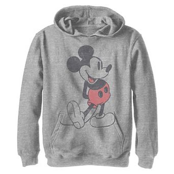 Disney's Mickey & Friends Boys 8-20 Mickey Mouse Vintage Portrait Graphic Hoodie