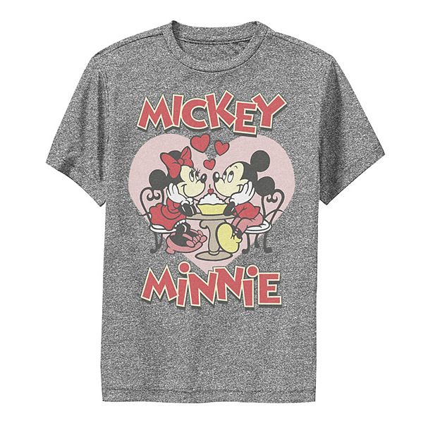 Disney's Mickey & Minnie Boys 8-20 Hearts Graphic Tee