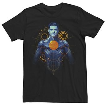 Men's Marvel Eternals Ikaris Cosmic Portrait Tee