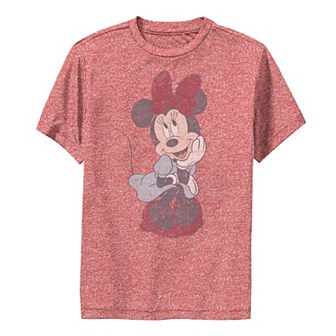 Disney's Mickey & Friends Boys 8-20 Minnie Mouse Faded Portrait Graphic Tee