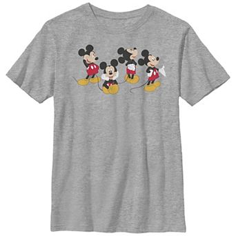 Disney's Mickey Mouse Boys 8-20 Poses Portrait Graphic Tee