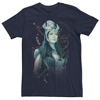 Men's Marvel Eternals Ajak Cosmic Portrait Tee