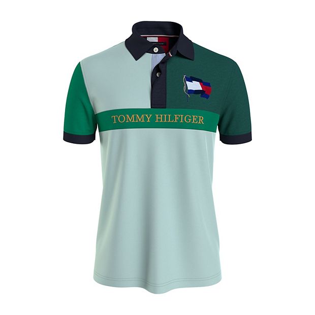 Tommy hilfiger cheap colorblock polo