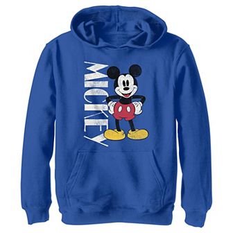 Disney's Mickey & Friends Boys 8-20 Mickey Vintage Stance Graphic Hoodie