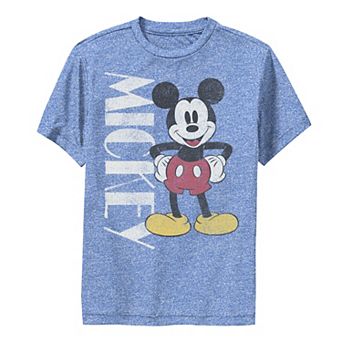 Disney's Mickey & Friends Boys 8-20 Mickey Vintage Stance Graphic Tee
