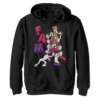 Disney's Mickey Mouse Boys 8-20 Fam Gradient Portrait Graphic Hoodie