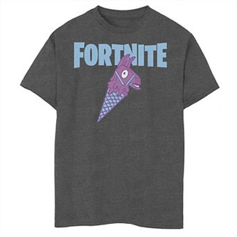 Boys 8-20 Fortnite Llama Cone Fortnite Logo Graphic Tee