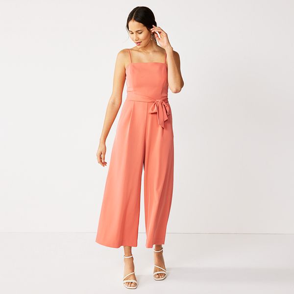 Women's Nine West WideLeg Crop Jumpsuit