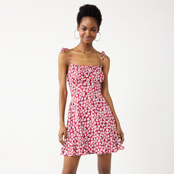 Kohls junior sales red dress