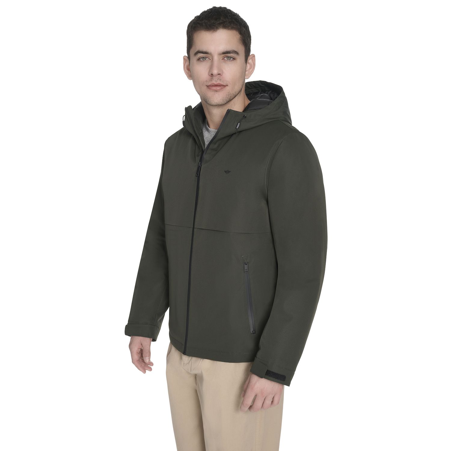 ジャケット・アウター Dockers Oversized Nylon Jacket Men's Dockers Flex Hooded Jacket