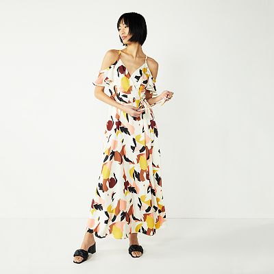 chinese dress ladies Go With The Flow Flounce Dress- Green main image 1