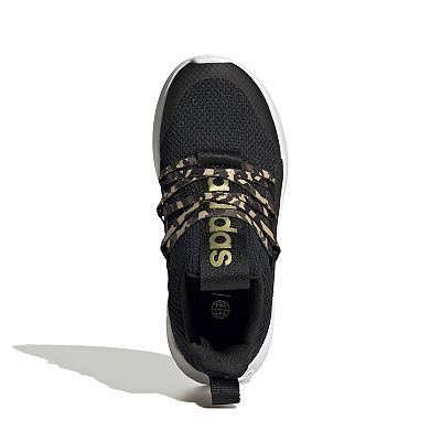 adidas gazelle silver green womens lite racer adapt 5.0 slip-on lace shoes core black / cloud white / carbon –  Footway.com main image 1