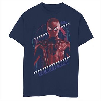 Boys 8-20 Marvel Avengers: Infinity War Spider-Man Tech Suit Portrait Graphic Tee