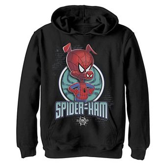 Boys 8-20 Marvel Spiderverse Spider-Ham Pose Graphic Hoodie