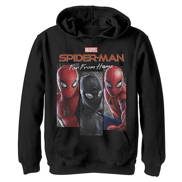 Boys 8-20 Marvel Spider-Man Far From Home Suit Panel Logo Graphic Hoodie