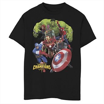 Boys 8-20 Marvel Contest of Champions Team Avengers Graphic Tee