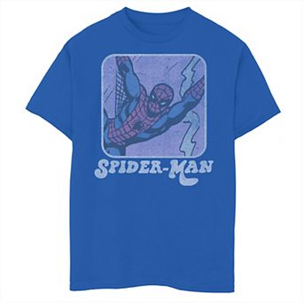 Boys 8-20 Marvel Spider-Man Retro Style Portrait Graphic Tee