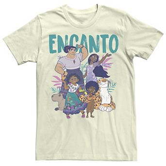 Disney's Encanto Men's Group Portrait Logo Tee