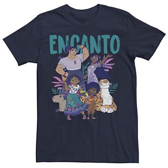 Disney's Encanto Men's Group Portrait Logo Tee
