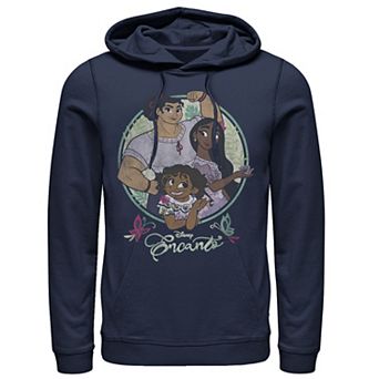 Disney's Encanto Men's Sister Trio Circle Portrait Hoodie