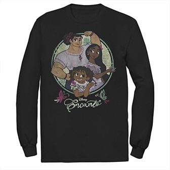 Disney's Encanto Men's Sister Trio Circle Portrait Tee