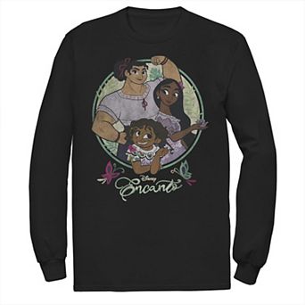 Disney's Encanto Men's Sister Trio Circle Portrait Tee