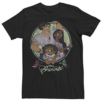 Disney's Encanto Men's Sister Trio Circle Portrait Tee