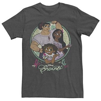 Disney's Encanto Men's Sister Trio Circle Portrait Tee