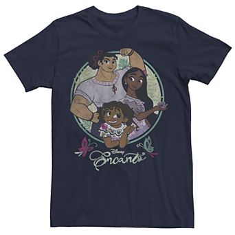 Disney's Encanto Men's Sister Trio Circle Portrait Tee