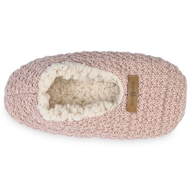 GaaHuu® Textured Knit Women's Ballerina Slippers