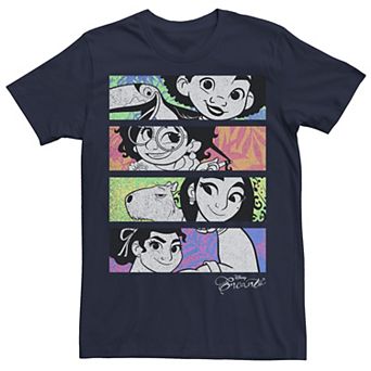 Disney's Encanto Men's Character Colorful Portrait Pane Tee