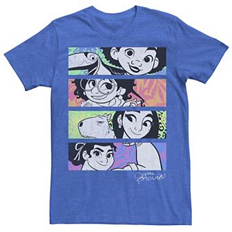Disney's Encanto Men's Character Colorful Portrait Pane Tee