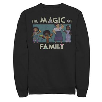 Disney's Encanto Men's The Magic Of Family Group Portrait Sweatshirt