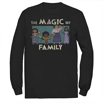 Disney's Encanto Men's The Magic Of Family Group Portrait Tee