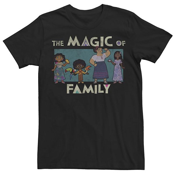 Men's Disney Encanto The Maic Of Family Group Portrait Tee