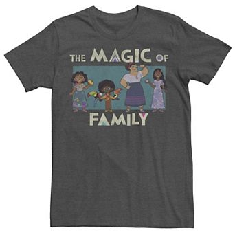 Disney's Encanto Men's The Magic Of Family Group Portrait Tee